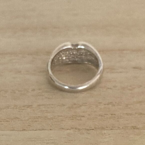 Ring Mickey Mouse Icon Black enamel in 925 Silver Sz4 Pinky - Picture 3 of 6